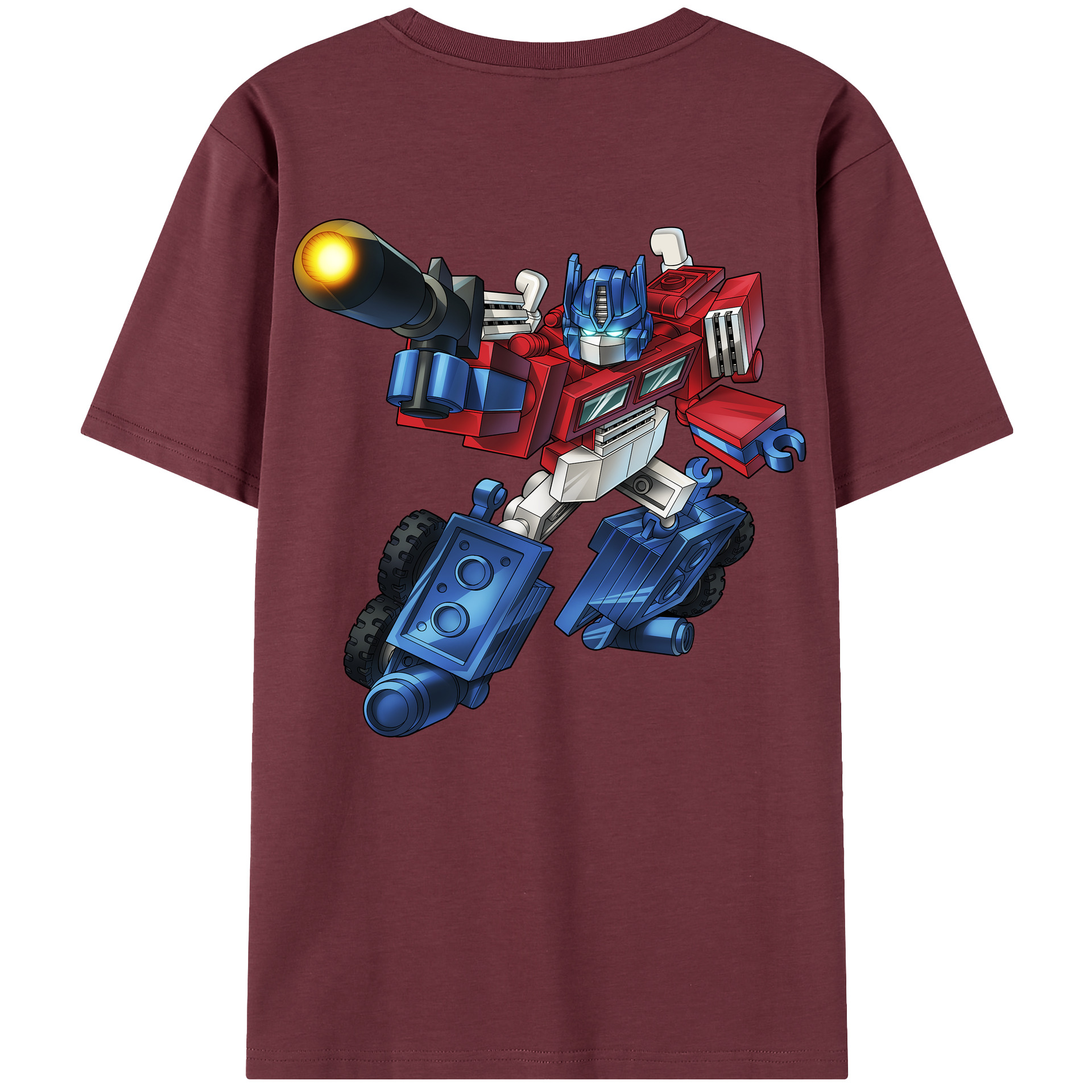 （画像用）  綿100％半袖Tシャツ（背面プリント）